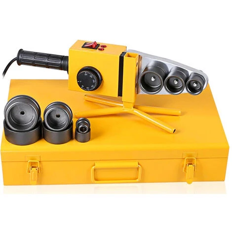 Polifusore Saldatura Tubi Plastica PVC Stazione Saldante 1500W 6 Matrici 4 Polifusore Saldatura Tubi Plastica PVC Stazione Saldante 1500W 6 Matrici - immagine 2