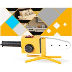 Polifusore Saldatura Tubi Plastica PVC Stazione Saldante 1500W 6 Matrici 11 Polifusore Saldatura Tubi Plastica PVC Stazione Saldante 1500W 6 Matrici -Vendite Stanley || Ks Tools || MSW 10327227 5