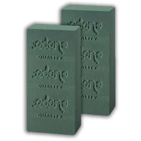 EDEN 80 Spugne Idro Per Fiori Freschi Recisi Mattonella Spugna Verde Fiorai 25 Cm 3 EDEN 80 Spugne Idro Per Fiori Freschi Recisi Mattonella Spugna Verde Fiorai 25 Cm