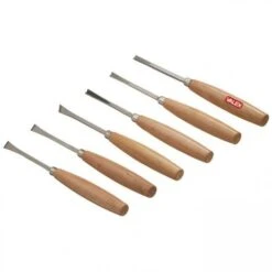 Sgorbie Per Legno Da 6 Pezzi Con Impugnatura In Legno 1463191