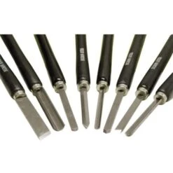 SET SGORBIE SCALPELLI PER TORNIO LEGNO HOLZMANN H8TLG -Vendite Stanley || Ks Tools || MSW 13740040 2