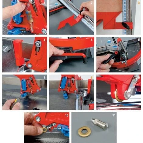 TAGLIAPIASTRELLE MONTOLIT MASTERPIUMA 44P3 TAGLIA PIASTRELLE 44 CM 4 TAGLIAPIASTRELLE MONTOLIT MASTERPIUMA 44P3 TAGLIA PIASTRELLE 44 CM - immagine 2