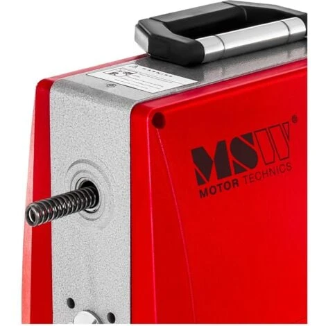 MSW Macchina Sturatubi Mobile Manuale Con Sonda Spurgatubi Design Compatto Maniglia 6 MSW Macchina Sturatubi Mobile Manuale Con Sonda Spurgatubi Design Compatto Maniglia - immagine 4