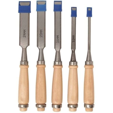 SERIE 5 PZ SCALPELLI SCALPELLO UTENSILI DA LEGNO FERVI 0168 4 SERIE 5 PZ SCALPELLI SCALPELLO UTENSILI DA LEGNO FERVI 0168 - immagine 2