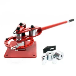 Macchina Manuale Da Banco Piegatura D`acciaio Tondo E Quadrato Officina Uso Versatile