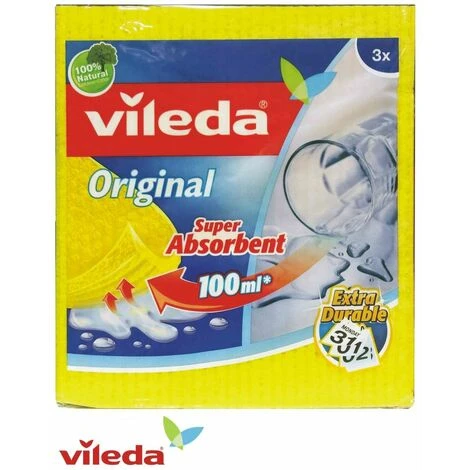 PANNO SPUGNA SET 3 PZ. VILEDA 3 PANNO SPUGNA SET 3 PZ. VILEDA