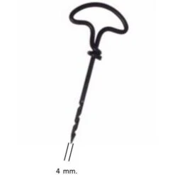 TRIVELLINO PER LEGNO MM.4