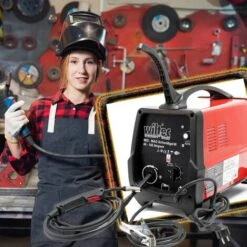 Saldatrice MIGMAG 40-140 Ampere Adatta Per Filo Pieno Da 0,6-0,8 Mm Trasportabile Con Termostato -Vendite Stanley || Ks Tools || MSW 24115265 2