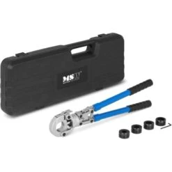 MSW Pinza Crimpatrice Per Tubi 40 KN Pinza Pressatrice Contorno V 15-18-22-28 Mm