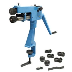 Calandra Per Materiale Fino A 0,8mm 2 Rulli Profondità Lavoro 177mm Bordatrice Manuale Da Banco