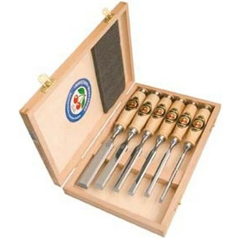 Gioco Forbice Acciaio Speciale Per Utensili Con Manico In Legno, Tipo: No. 1101 Hk, La Quantità Di 6 Parti Content 6 Dicembre 10 16 20 26 Millimetri 3 Gioco Forbice Acciaio Speciale Per Utensili Con Manico In Legno, Tipo: No. 1101 Hk, La Quantità Di 6 Parti Content 6 Dicembre 10 16 20 26 Millimetri