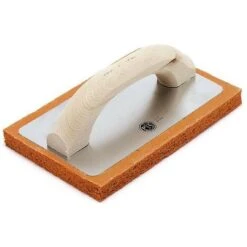 Frattazzo In Gomma Spugna Arancione Grana Grossa 21,5x13,5 Cm Ancora 820 1