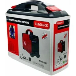 Saldatrice Inverter Ad Elettrodo 500A Con Maschera E Accessori Per Ferro Fabbro -Vendite Stanley || Ks Tools || MSW 30159281 4