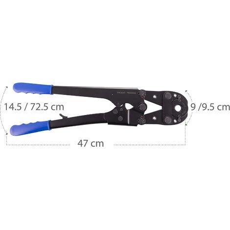 Pinza Pressatrice Per Raccordi Multistrato E PEX Con Valigetta NOYON & THIEBAULT 7 Pinza Pressatrice Per Raccordi Multistrato E PEX Con Valigetta NOYON & THIEBAULT - immagine 5