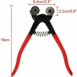 Pinza Per Piastrelle - 200 Mm - Per Tagliare Piastrelle Di Mosaico, Vetro E Ceramica - Pinza A Lama Circolare -Vendite Stanley || Ks Tools || MSW 30853976 3