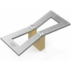 Marca A Coda Di Rondine, Guida A Coda Di Rondine Tagliata A Mano Con Scala, 1: 5-1: 6 E 1: 7-1: 8 Modello A Coda Di Rondine Per Lavorazione Del Legno, Denaro (1: 5/1: 6/1: 7/1: 8 )