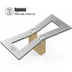 Marca A Coda Di Rondine, Guida A Coda Di Rondine Tagliata A Mano Con Scala, 1: 5-1: 6 E 1: 7-1: 8 Modello A Coda Di Rondine Per Lavorazione Del Legno, Denaro (1: 5/1: 6/1: 7/1: 8 ) -Vendite Stanley || Ks Tools || MSW 30854048 4