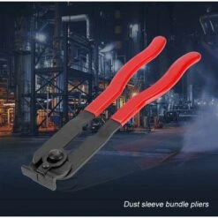 Pinza Per Tubo Flessibile Strumento Per Avvio Cardanico Pinza Per Crimpare Pinza Per Giunti CV Strumento Per Installazione Nastro Tipo Di Orecchio Antiscivolo (pinza Per Protezione Dalla Polvere) 23 X -Vendite Stanley || Ks Tools || MSW 30854210 5