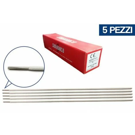 ELETTRODI ALLUMINIO 2,5X300 AL SILICIO 5% SIDERARCO PZ 5 (13861) 3 ELETTRODI ALLUMINIO 2,5X300 AL SILICIO 5% SIDERARCO PZ 5 (13861)