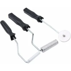 Bubble Paddle Roller, 3 Pezzi In Fibra Di Vetro Bubble Paddle Roller Accessorio Fai Da Te Per La Rimozione Di Resina FRP E Bolle D'aria
