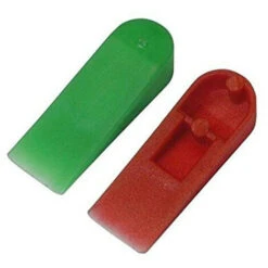 SET 1000 PEZZI DI DISTANZIATORI PIASTRELLE A CANINI CORTI SPESSORATI 28x10x6MM - RAIMONDI