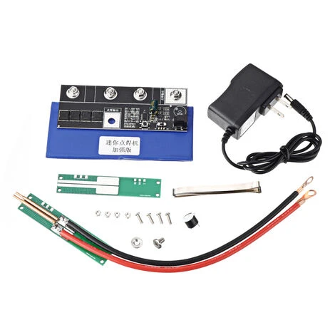 Mini Saldatrice A Punti Fai-da-te Assemblaggio Scatola Batteria Saldatrice 18650/32650 3 Mini Saldatrice A Punti Fai-da-te Assemblaggio Scatola Batteria Saldatrice 18650/32650