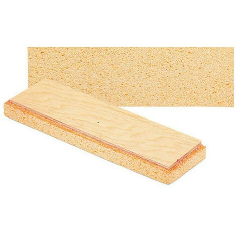 SPUGNA CELLULOSA DI RICAMBIO PER FRATTAZZO 13x42CM CON DORSO IN LEGNO - RAIMONDI 3 SPUGNA CELLULOSA DI RICAMBIO PER FRATTAZZO 13x42CM CON DORSO IN LEGNO - RAIMONDI