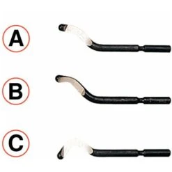 KS TOOLS Lama Di Ricambio P.sbavatore,HSS E 300