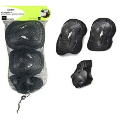 KIT 2 GINOCCHIERE 2 GOMITIERE PROTEZIONE GINOCCHIA SPORT BICI BAMBINO WI