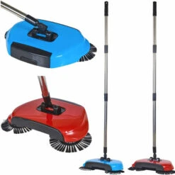 Lifetime Scopa Rotante Aspirapolvere Pavimenti Con Setole Rotanti Senza Sacchetto 2 Color