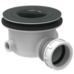 IDEAL STANDARD - ULTRA FLAT S SIFONE DI SCARICO DOCCIA SENZA COPERTURA DN. 90 MM GRIGIO K936367