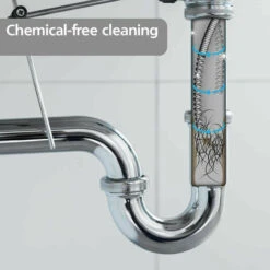 MOLLA STURALAVANDINO STURATUBI A SPIRALE PER SCARICO FOGNE WC BAGNO 7,5M -Vendite Stanley || Ks Tools || MSW 50946967 4