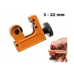 WD TAGLIATUBI A ROTELLA COMPATTO PER TAGLIO RAME E ALLUMINIO 3-22 Mm TAGLIA TUBI -Vendite Stanley || Ks Tools || MSW 55867133 3