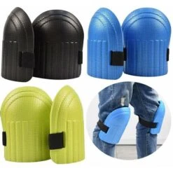3 Paio Ginocchiere Da Giardino, Ginocchiere Per Lavoro Giardinaggio Protettiva Del Ginocchio Con Cinghie Regolabili Ginocchiera Schiuma Ginocchiere Per Giardinaggio Casa Sport Lavori Di Costruzione