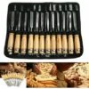 SET 12 PZ SGORBIE PER INTAGLIO SCALPELLI SCALPELLINI UTENSILI LEGNO Art.01020 1 SET 12 PZ SGORBIE PER INTAGLIO SCALPELLI SCALPELLINI UTENSILI LEGNO Art.01020 -Vendite Stanley || Ks Tools || MSW 64002079 1