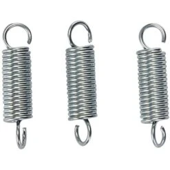 Chapuis Rst10 Molla Di Trazione Acciaio Galvanizzato, Grigio, 30 mm, Set Di 3 pezzi -Vendite Stanley || Ks Tools || MSW 66890886 3