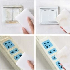 Spugna Magica Set Di 30 Spugne In Melamina Extra Spesse E Resistenti - Tamponi Per La Pulizia In Schiuma Multisuperficie - Vasca, Pavimento, Battiscopa, Bagno, Parete -Vendite Stanley || Ks Tools || MSW 67912179 3