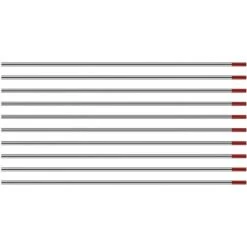 HIASDFLS Elettrodi Di Tungsteno Per Saldatura Tig Con 2% Di Torio Wt20 (rosso) 2,0 175 Mm - 10 Pezzi Per Confezione -Vendite Stanley || Ks Tools || MSW 68572027 4