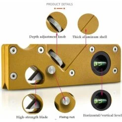 Utensili Per La Lavorazione Del Legno, Smussatrice Manuale E Taglierina, Pialla Angolare A 45 Gradi (lama Piatta Nera) 8 Utensili Per La Lavorazione Del Legno, Smussatrice Manuale E Taglierina, Pialla Angolare A 45 Gradi (lama Piatta Nera) -Vendite Stanley || Ks Tools || MSW 69207670 3