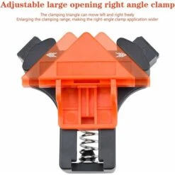 MINKUROW Set Di 4 Morsetti Ad Angolo Retto Per La Lavorazione Del Legno, Morsetto Ad Angolo Retto Da 90 Gradi Per La Lavorazione Del Legno, Morsa A Molla Strumenti Per La Lavorazione Del Legno 11 MINKUROW Set Di 4 Morsetti Ad Angolo Retto Per La Lavorazione Del Legno, Morsetto Ad Angolo Retto Da 90 Gradi Per La Lavorazione Del Legno, Morsa A Molla Strumenti Per La Lavorazione Del Legno -Vendite Stanley || Ks Tools || MSW 69786399 5