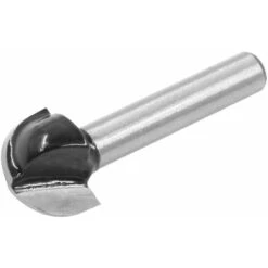 MINKUROW 6pcs 6.35mm Shank Router Core Box Bit Cnc Rotonda Scanalatura Fresa Strumenti Di Lavorazione Del Legno 6.35mm/7.9mm/12.7mm/15.9mm/19mm/22.2mm -Vendite Stanley || Ks Tools || MSW 69788335 5