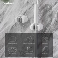 4 Pezzi Porta Scopa A Parete - Porta Scopa/Porta Scopa A Parete -Vendite Stanley || Ks Tools || MSW 71368487 3