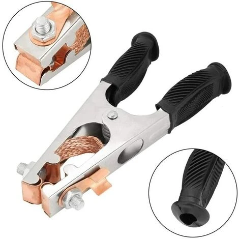 Morsetto Di Terra Per Saldatura 500A Supporto Per Elettrodo Di Saldatura Morsetto Per Cavo Di Terra Saldatore Manuale Morsetto Di Terra Strumenti Per Saldatore In Rame 4 Morsetto Di Terra Per Saldatura 500A Supporto Per Elettrodo Di Saldatura Morsetto Per Cavo Di Terra Saldatore Manuale Morsetto Di Terra Strumenti Per Saldatore In Rame - immagine 2