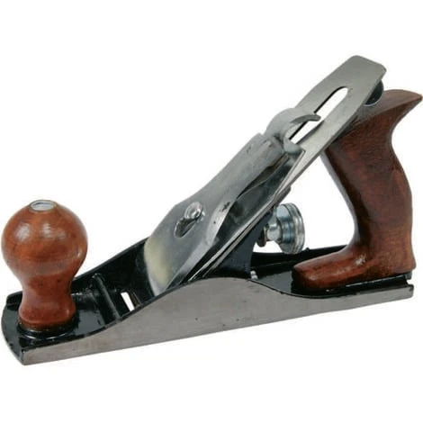 Pialla In Metallo Con Manico Legno - Mm.250 Lama In Acciaio Mm.50 3 Pialla In Metallo Con Manico Legno - Mm.250 Lama In Acciaio Mm.50