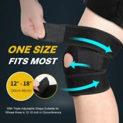 Ginocchio Rotondo Con Stabilizzatori Laterali Di Supporto E Cinghie Magiche Regolabili -Vendite Stanley || Ks Tools || MSW 76873539 2