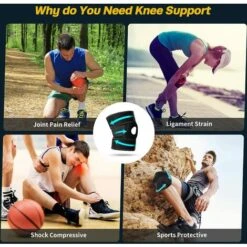 Ginocchio Rotondo Con Stabilizzatori Laterali Di Supporto E Cinghie Magiche Regolabili -Vendite Stanley || Ks Tools || MSW 76873539 4