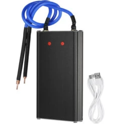 Saldatrice A Punti Portatile A Impulsi Ricaricabile Mini Saldatrice A Punti Con 2 Penna Per Saldatore Famiglia Fai Da Te 18650/21700/32650 Batteria Al Litio Saldatura A Punti Con Cintura In Nichel (ne -Vendite Stanley || Ks Tools || MSW 77492868 5