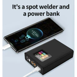 Saldatrice A Punti Multi-protezione Saldatrice A Batteria Al Litio Kit Completo Fai-da-te Per Fogli Nichelati Da 0,25 Mm E Fogli Di Nichel Puro Da 0,15 Mm -Vendite Stanley || Ks Tools || MSW 77495943 3