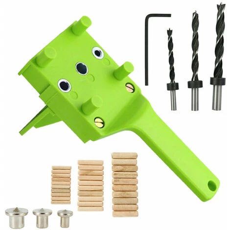 41Pcs Kit Di Guida Per Trapano Per La Lavorazione Del Legno Localizzatore Di Fori Dritti Perni Di Riferimento Strumento Per Fori Per Trapano Per Legno (verde) 3 41Pcs Kit Di Guida Per Trapano Per La Lavorazione Del Legno Localizzatore Di Fori Dritti Perni Di Riferimento Strumento Per Fori Per Trapano Per Legno (verde)