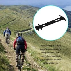 Indicatore Di Controllo Dell'usura Della Catena Della Bici Portatile Indicatore Della Catena Della Bici Da Strada Della Montagna Misura Del Righello Strumento Di Riparazione Della Bici Di Ricambio Ner -Vendite Stanley || Ks Tools || MSW 78061506 5